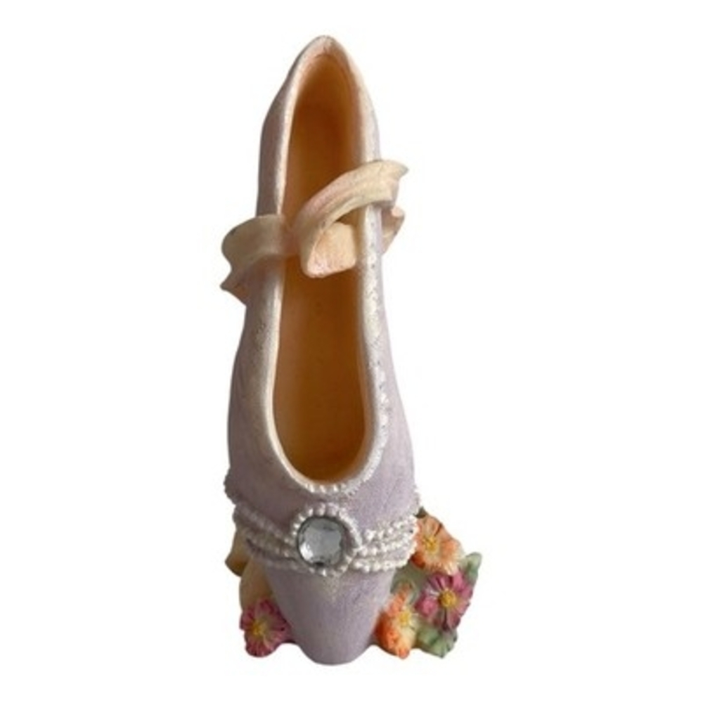 Vintage K’s Collection Ballerina Movement Shoe Figurine 4.25" Excellent